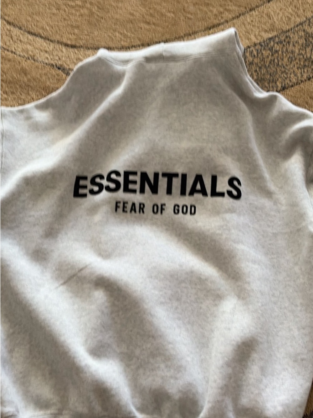 Light Gray Logo hoodie